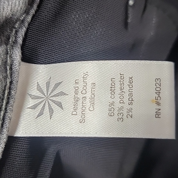 Athleta, Size 0 Sculptek Gray Jeans, EUC - Picture 8 of 13